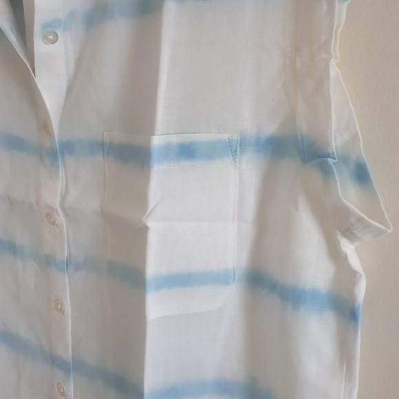 Hatley Tristan Shirt /Blouse - Tie Dye Stripes/BNWT - Picture 11 of 12